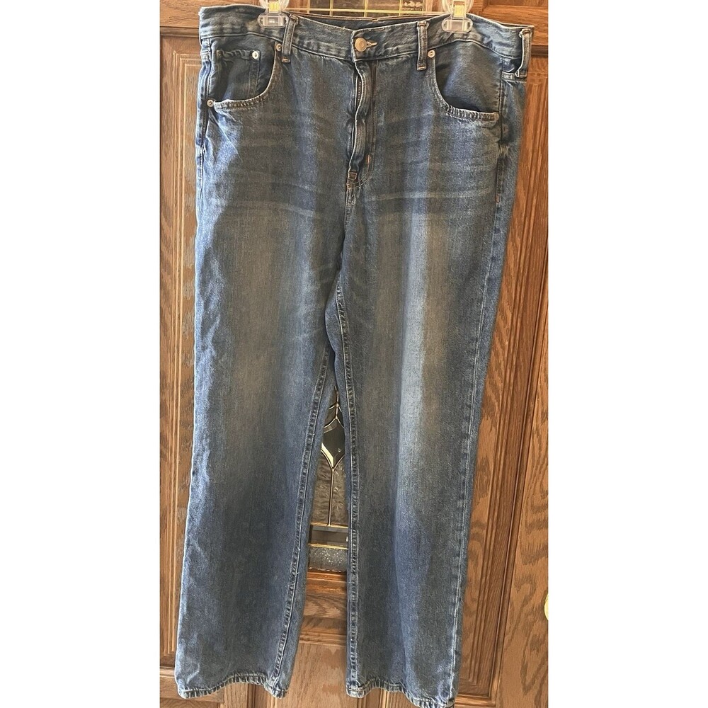Aeropostale Women's Relaxed Throwback 90's Fit‎ High Rise Baggy Jean, 9852 Sz 16